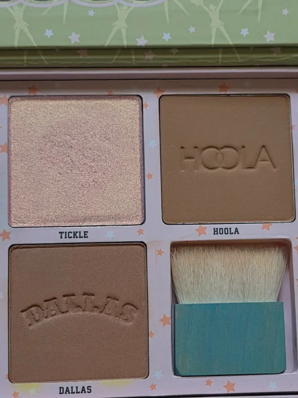 Benefit CHEEKLEADERS Palette (Hoola-Dallas-Galifornia-Dandelion-Tickle)